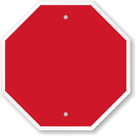 Blank Red Octagon Sign Meaning at Paul Plum blog