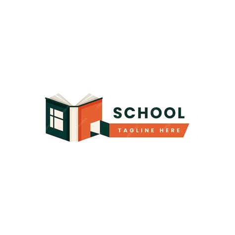 Premium Vector | Hand drawn elementary school logo design