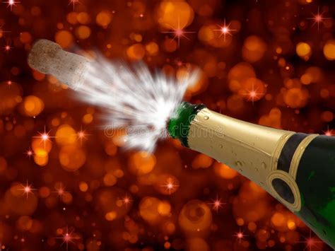 Celebration With Champagne On Party-happy New Year Stock Photography ...