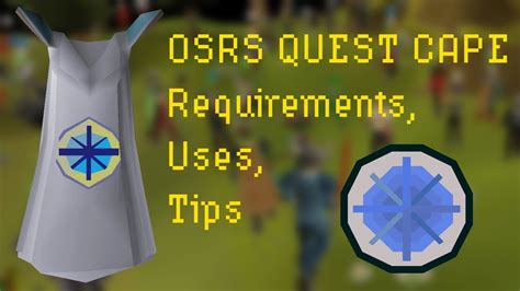 OSRS: The Quest Cape - How to get it and where to use it! - YouTube