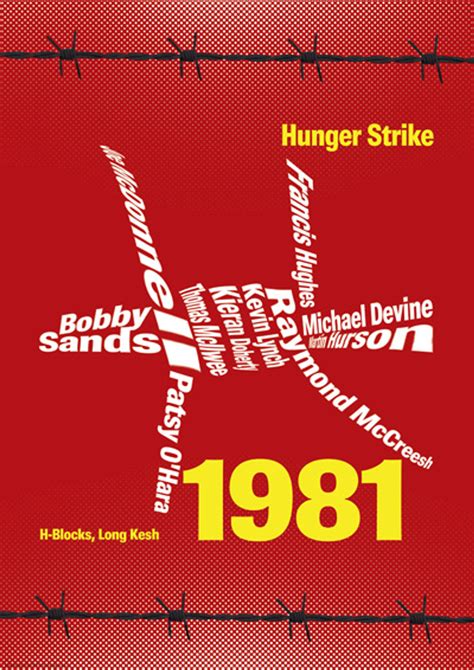 1981 Hunger Strike poster - Sinn Féin Bookshop