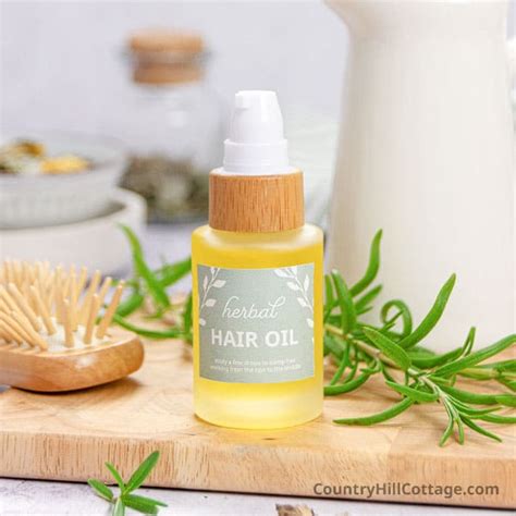 DIY Hair Growth Oil