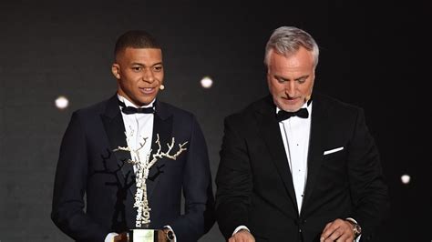 Kylian Mbappe wins Kopa award at Ballon d'Or ceremony | Football News | Sky Sports