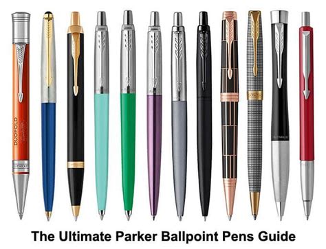 Parker-Ballpoint-Pens-Ultimate-Guide | Parker pen, Pen, Ballpoint pens