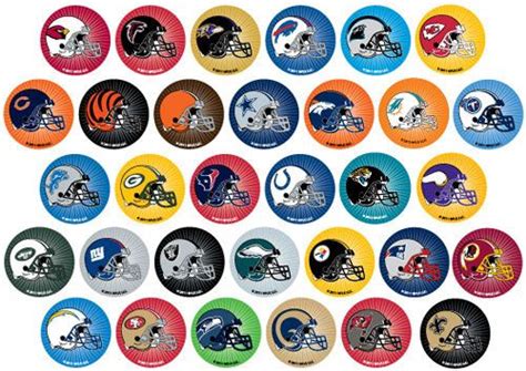 Free NFL Team Helmet Logos | ... of 32 mini team helmet stickers one ...