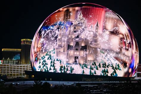 The massive Sphere in Las Vegas puts on mesmerizing sneak peek show ...