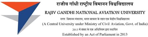 Rajiv Gandhi National Aviation University | Ministry of Civil Aviation