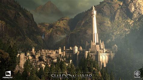 ArtStation - Shadow of War: Minas Ithil Day, Anthony Lampa, Minas Tirith HD wallpaper | Pxfuel