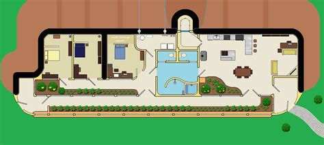 Earthship Floor Plans Lovely Earth Ship Style Building Plans ...