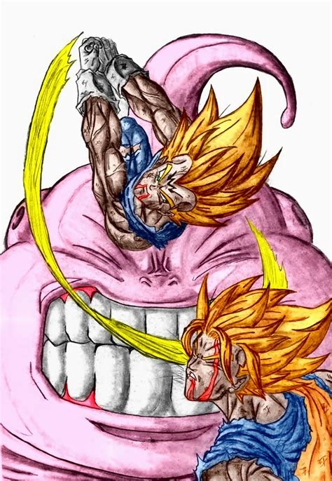 Goku vs Vegeta by ssjgogeto on DeviantArt