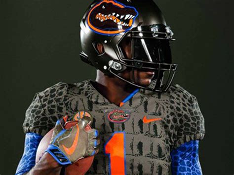 Florida Gators, Nike unveil uniform that looks like alligator skin ...