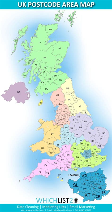 Wales Postcode Map