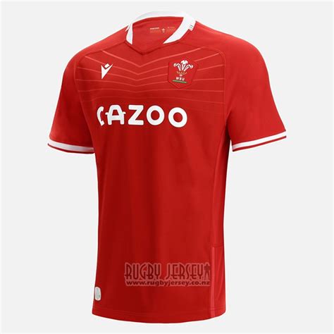 Wales Rugby Jersey 2021-2022 Home | RUGBYJERSEY.CO.NZ