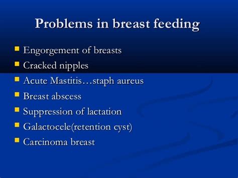 Complications of puerperium