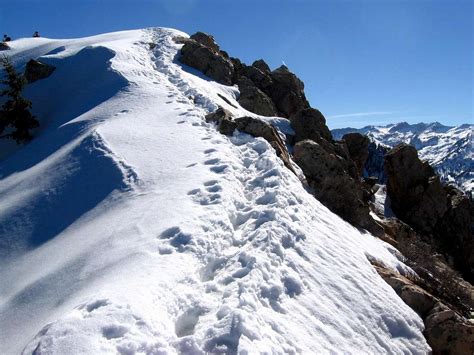 Mt Olympus summit ridge : Photos, Diagrams & Topos : SummitPost