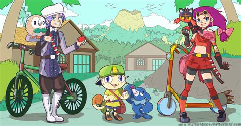 Jessie James and Meowth - Player Characters by DigitalRipple on DeviantArt