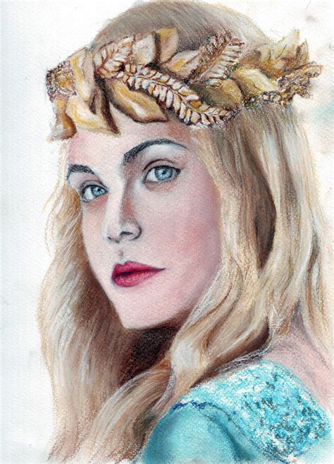 Aurora- Elle Fanning by dorothyPa04 on DeviantArt