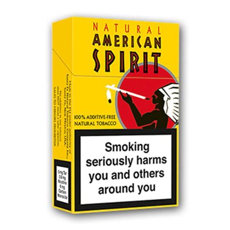 American Spirit Yellow Organic Cigarettes 20 Pack - The Herbal Blend