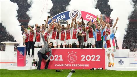 Ajax crowned champions of Dutch Eredivisie for 36th time