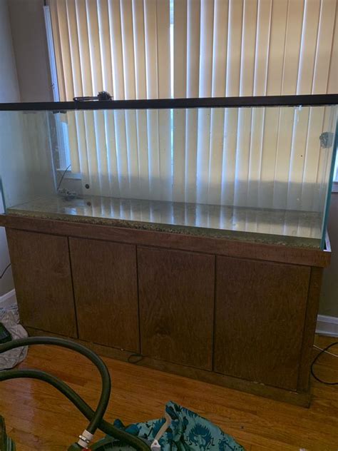 Fish tank 250 gallon tank and stand included lights and filter! for Sale in Baltimore, MD - OfferUp