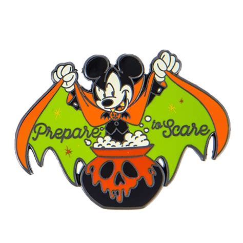 Disney Halloween Pin - Mickey Mouse Halloween "Prepare to Scare"