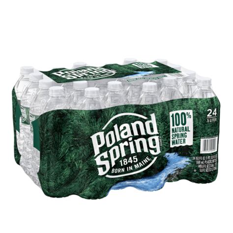 Poland Spring® Bottled Water | .5 Liter 24-Pack| ReadyRefresh