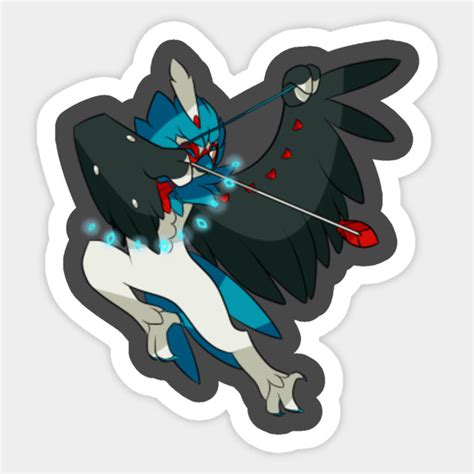 Shiny Decidueye - Shiny Decidueye - Sticker | TeePublic