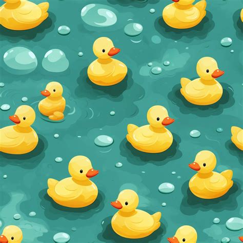 Rubber Duck Pattern Seamless Free Stock Photo - Public Domain Pictures