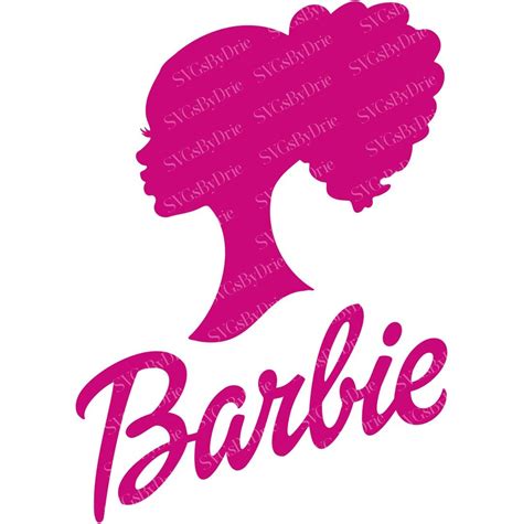 Black Doll Curly Afro SVG - Etsy Barbie Birthday Party, Barbie Party ...