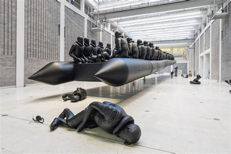 Ai Weiwei’s Colossal New Refugee Boat Installation - IGNANT