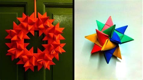 How to Make Traditional German Christmas Paper Star by Easy Steps - DIY ...