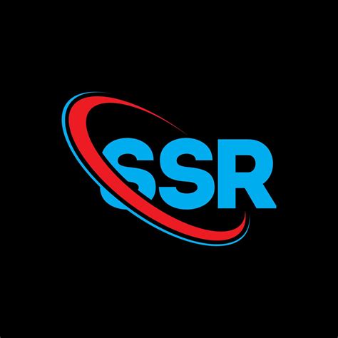 SSR logo. SSR letter. SSR letter logo design. Initials SSR logo linked ...