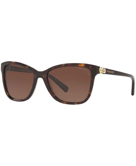 COACH Polarized Sunglasses, HC8187B & Reviews - Sunglasses by Sunglass ...