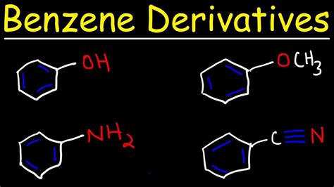 Naming Benzene Ring Derivatives - Aromatic Compounds