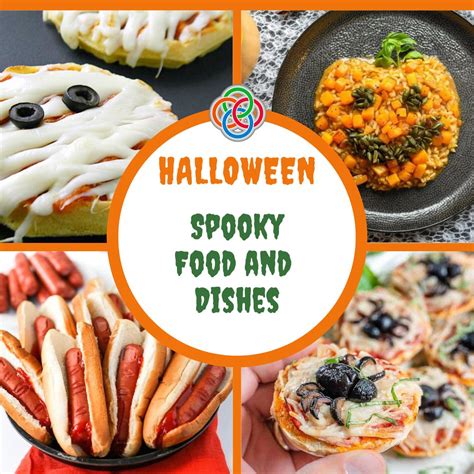 Scary Halloween Food and Dishes