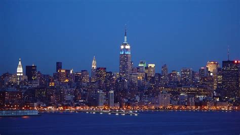 midtown, Manhattan, Skyline, Empire, State, Building, New, York, City ...