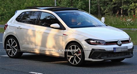 2022 Volkswagen Polo GTI Spotted With Almost No Camo Ahead Of Imminent Reveal | Carscoops