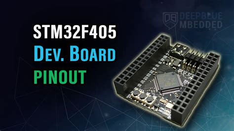 STM32F405 Development Board Pinout, Schematic Diagram (WeAct)