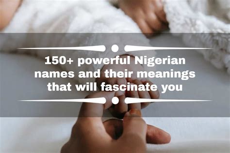 150+ powerful Nigerian names and their meanings that will fascinate you - Legit.ng