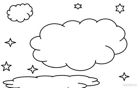 Printable Cloud Coloring Pages For Kids | Cool2bKids