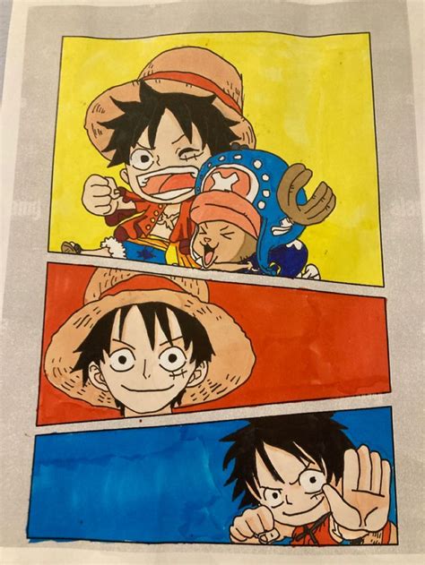 Luffy drawing