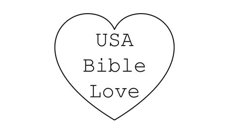 USA Bible Love