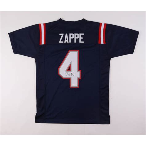 Bailey Zappe Signed Jersey (JSA) | Pristine Auction