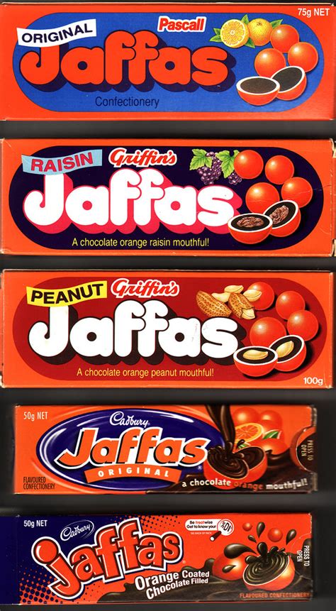 Jaffas Confectionery Packets - New Zealand | Mid 1990s Pasca… | Flickr