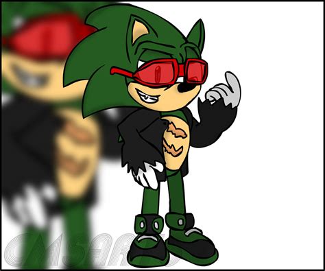 scourge the hedgehog by CMSArts on DeviantArt