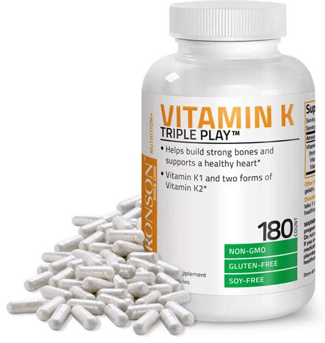 Ranking the best vitamin K supplements of 2022