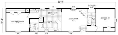 14X60 Mobile Home Floor Plans - floorplans.click