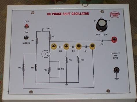 Phase Shift Oscillator Circuit explanation using op-amp, transistor and ...