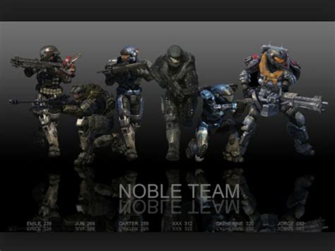 The Halo Reach noble team. | Halo reach, Halo cosplay, Halo armor