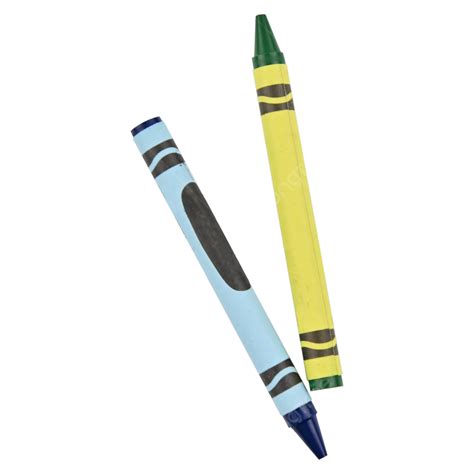 Green Crayon Blue Crayon, Brush, Tool, Painting PNG Transparent Image ...